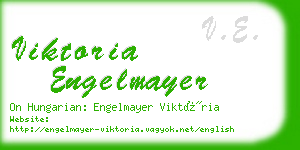 viktoria engelmayer business card